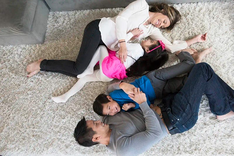 Carpet Flooring in Living Room by Floor N More in Dallas TX